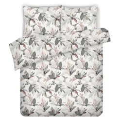 Pościele| Pościel z satyny bawełnianej FOLIAGE MYSTERY GARDEN 220x200 cm