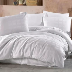 Darymex Pościel z satyny bawełnianej biała MARSELA 160x200 cm