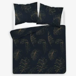 inny Pościel z satyny bawełnianej w liście HOME SATIN 220x200 cm