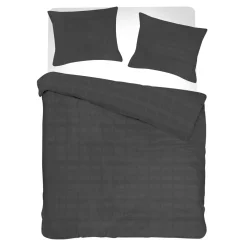 Pościele|Darymex Pościel z satyny bawełnianej antracyt MARSELA 160x200 cm