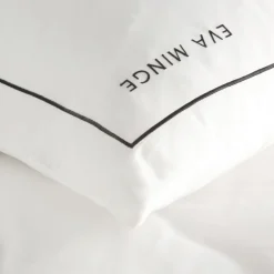 Pościele|EVA MINGE Pościel z satyny bawełnianej biała 160x200 cm
