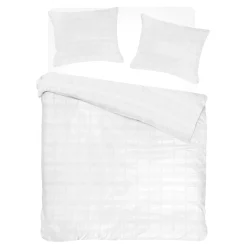 Darymex Pościel z satyny bawełnianej biała MARSELA 220x200 cm
