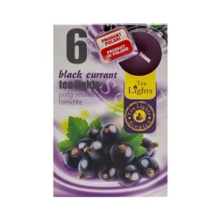 Świece, Świeczniki I Latarenki| Podgrzewacze zapachowe CZARNA PORZECZKA 6 szt.