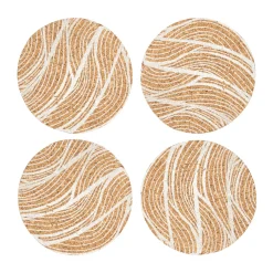 Przybory Kuchenne| Podkładka korkowa pod gorący kubek 9 cm, kpl. 4 szt