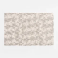 inny Podkładka na stół beżowa 30x45 cm