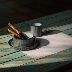 inny Podkładka na stół biała 30x45 cm