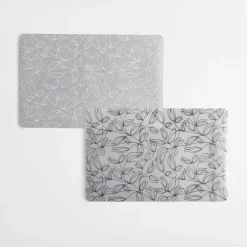 Podkładki Na Stół|inny Podkładka na stół białe kwiaty 43,5x28,5 cm