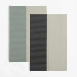 inny Podkładka na stół ciemna szara 45x30cm