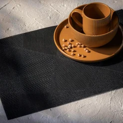 Podkładki Na Stół|inny Podkładka na stół czarna 30x45 cm