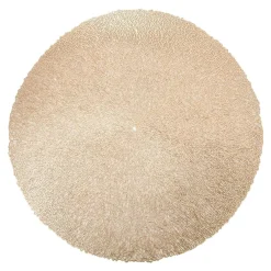Podkładka na stół okrągła złota 38 cm