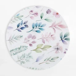 inny Podkładka okrągła w kwiaty 38 cm