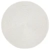Podkładka stołowa okrągła biała 38 cm