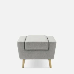 Fresh Podnóżek jasnoszary VEROLI