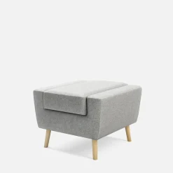 Fresh Podnóżek jasnoszary VEROLI