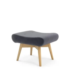 Pufy I Podnóżki| Podnóżek ZELE szary