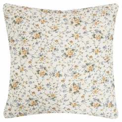 Poduszka BLOOM w żółte kwiaty 45x45 cm