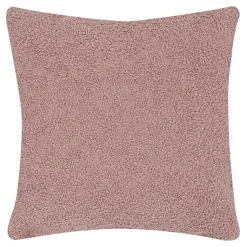 Poszewki I Poduszki Dekoracyjne| Poduszka dekoracyjna baranek pudrowy róż BOUCLE 45x45 cm