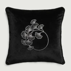 Poduszki Premium|Poszewki I Poduszki Dekoracyjne|inny Poduszka dekoracyjna czarna FLOWERS 60x60 cm