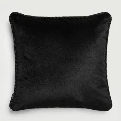 Poduszki Premium|Poszewki I Poduszki Dekoracyjne|inny Poduszka dekoracyjna czarna FLOWERS 60x60 cm