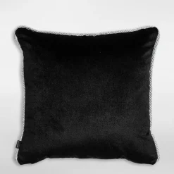 Poduszki Premium|Poszewki I Poduszki Dekoracyjne|inny Poduszka dekoracyjna czarna TWO BEES 45x45 cm