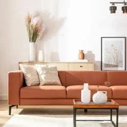 Poszewki I Poduszki Dekoracyjne| Poduszka dekoracyjna do salonu kremowa TILIA 50x50 cm