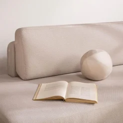 inny Poduszka dekoracyjna kremowa SPHERE 27 cm