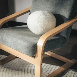 inny Poduszka dekoracyjna kremowa BALL 27 cm