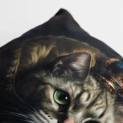 inny Poduszka dekoracyjna KRÓLOWA KOT 50x50 cm