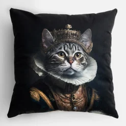 inny Poduszka dekoracyjna KSIĄŻĘ KOT 50x50 cm