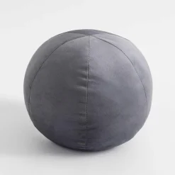 Poszewki I Poduszki Dekoracyjne|inny Poduszka dekoracyjna kula szara SPHERE 27 cm