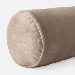 inny Poduszka dekoracyjna wałek beżowa WESLEY