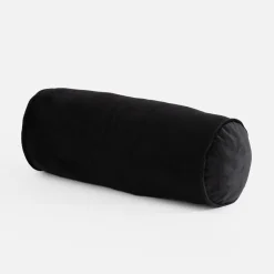 inny Poduszka dekoracyjna wałek WESLEY czarny 14x38 cm