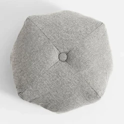 inny Poduszka jasnoszara PUFFY PUF 48x18 cm