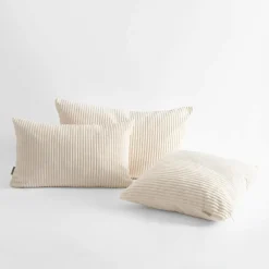 inny Poduszka MILA CORD kremowa 40x40 cm