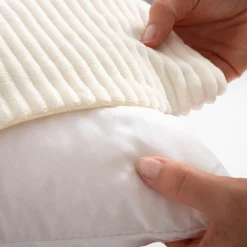 Poszewki I Poduszki Dekoracyjne|inny Poduszka MILA CORD kremowa 30x50 cm