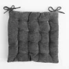 Tekstylia Zewnętrzne|Poszewki I Poduszki Dekoracyjne|inny Poduszka na krzesło ciemnoszara DALLAS 40x40 cm