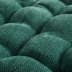 inny Poduszka na krzesło ciemnozielona DALLAS 40x40 cm