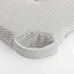 inny Poduszka na krzesło jasnoszara LUPPA 40x40 cm