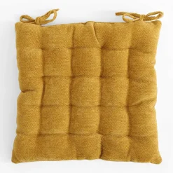 Tekstylia Zewnętrzne|Poszewki I Poduszki Dekoracyjne|inny Poduszka na krzesło musztardowa DALLAS 40x40 cm