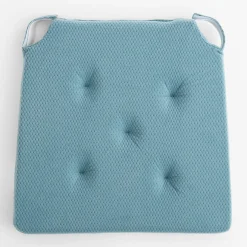 inny Poduszka na krzesło niebieska LUPPA 40x40 cm