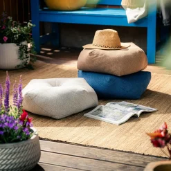 Poszewki I Poduszki Dekoracyjne|inny Poduszka niebieska PUFFY PUF 48x18 cm