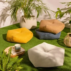 Poszewki I Poduszki Dekoracyjne|inny Poduszka niebieska PUFFY PUF 48x18 cm