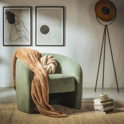 Poszewki I Poduszki Dekoracyjne|inny Poduszka ozdobna węzeł beżowa TWISTY 30 cm