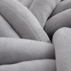 inny Poduszka ozdobna węzeł jasnoszara TWISTY 30 cm