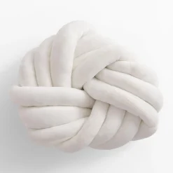 inny Poduszka ozdobna węzeł kremowa TWISTY 30 cm