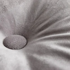 inny Poduszka pikowana jasnoszara LESLEY 40x60 cm