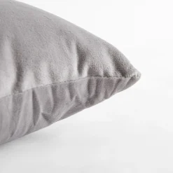 inny Poduszka pikowana jasnoszara LESLEY 40x60 cm