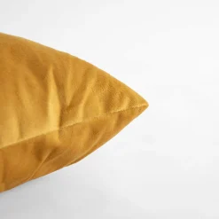 inny Poduszka pikowana musztardowa LESLEY 40x60 cm