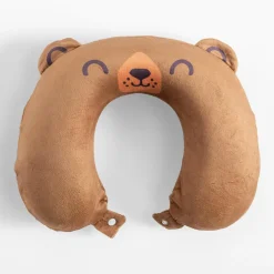 Tekstylia Zewnętrzne|Poduszki I Poszewki Dla Dzieci|inny Poduszka podróżna rogal niedźwiedź 32x29x10 cm