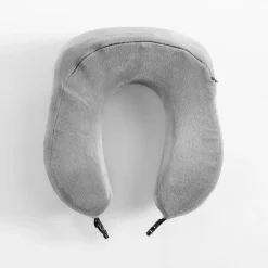 Tekstylia Zewnętrzne|Kołdry I Poduszki|inny Poduszka podróżna rogal szara 30x27x10 cm